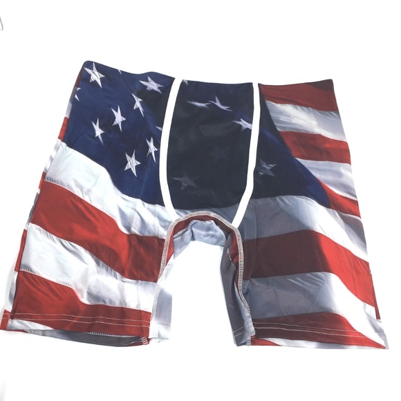 ❌SOLD❌ NEW American Flag Money Boxer Brieft 2 Pc - Picture 2 of 7
